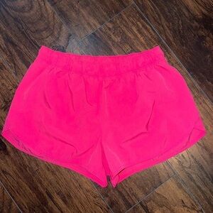 Women's Pink Athletic Shorts